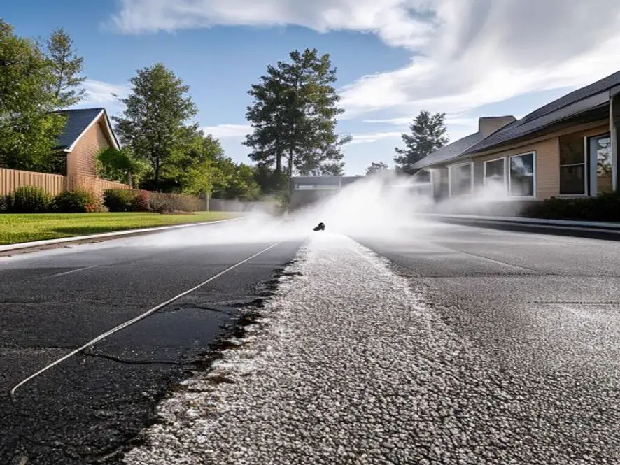 asphalt driveway pressure washing guide