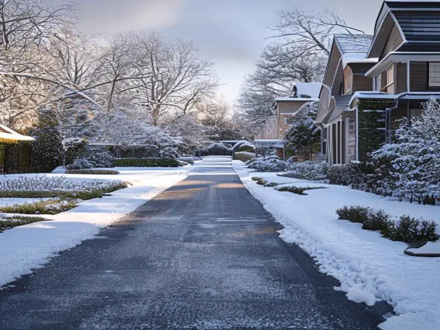 Heated Asphalt Driveways in 2026: Real Cost and Whether Snow-Melt Pays Off